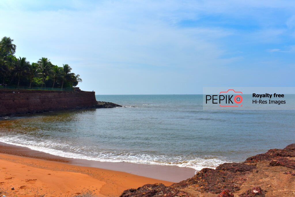 Beautiful landscape of sea at GOA India