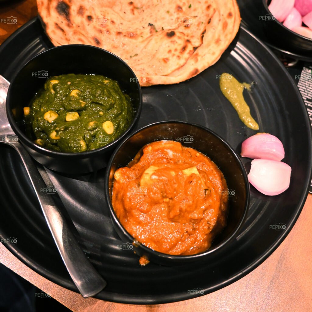 
									Plate full Indian foods / sabzi/ vegetables