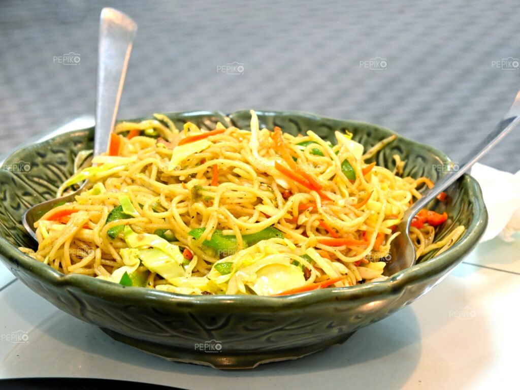 
									Picture of yummy vegetable / veg noodles