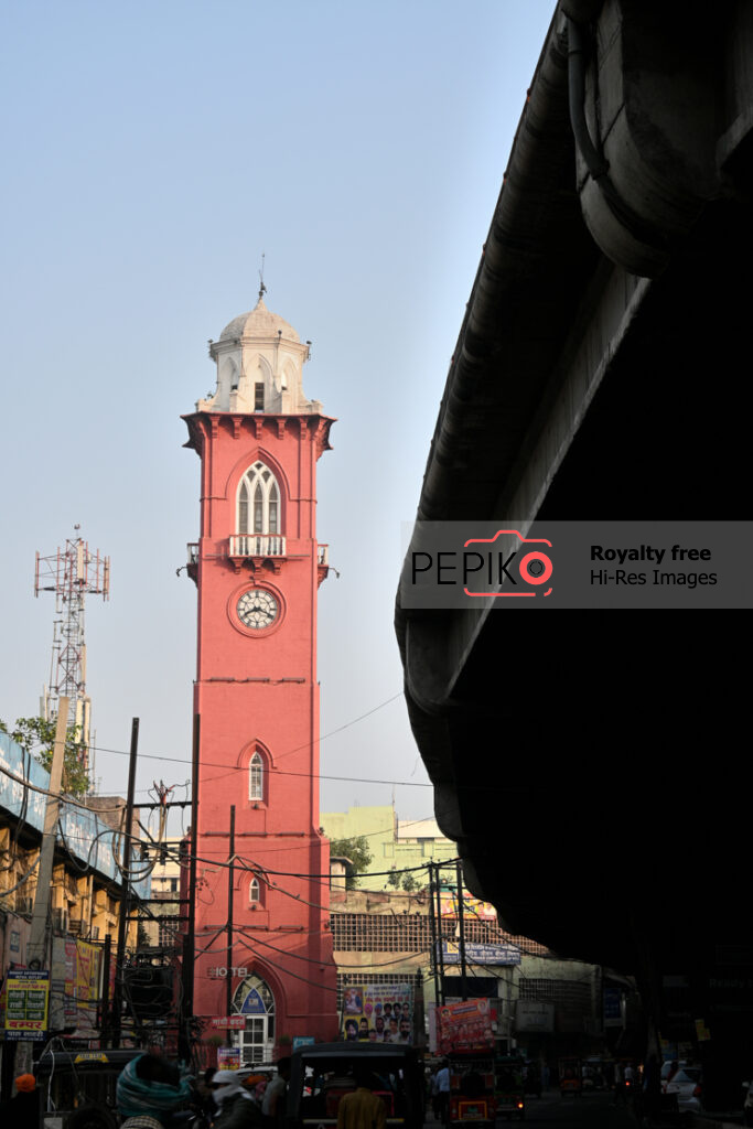 A Historical clock tower situated in Ludhiana Punjab