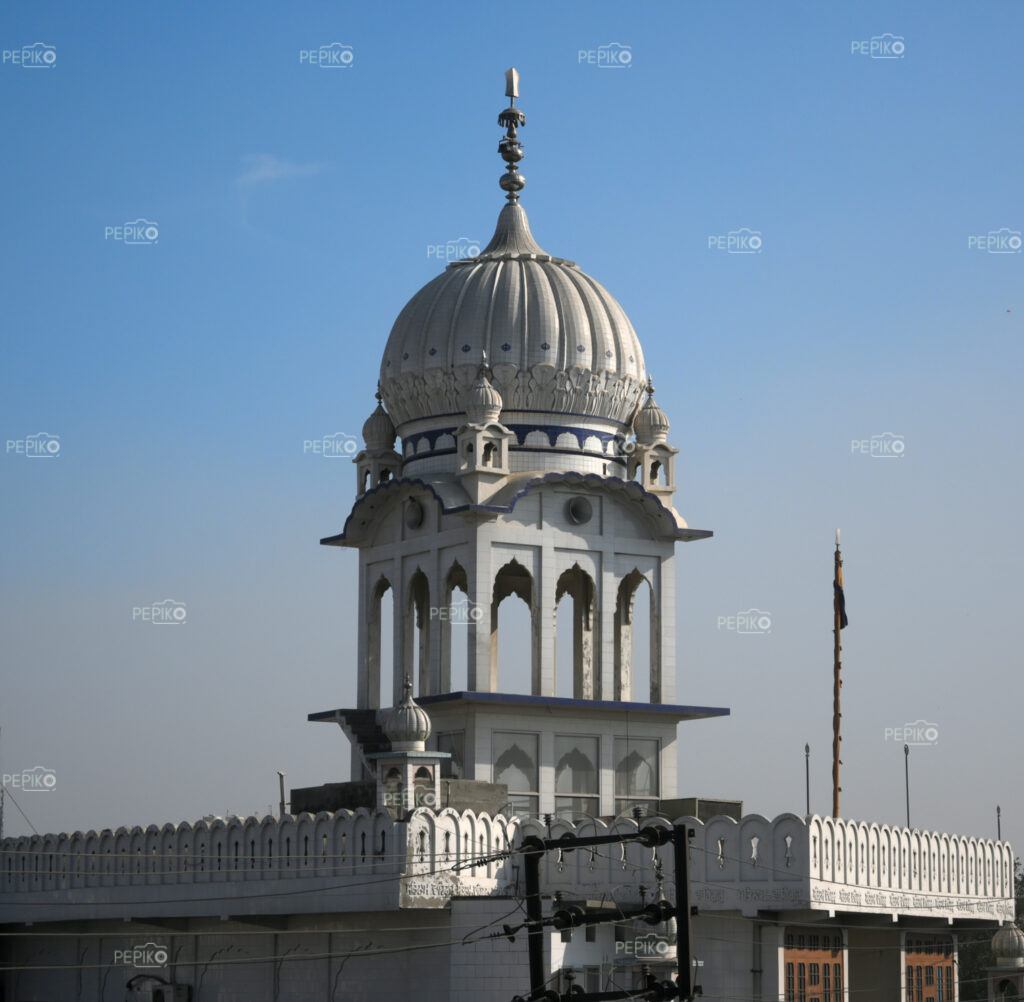 Picture of top view of Shri Gurudhwara Sahib situated in Ludhiana Punjab
