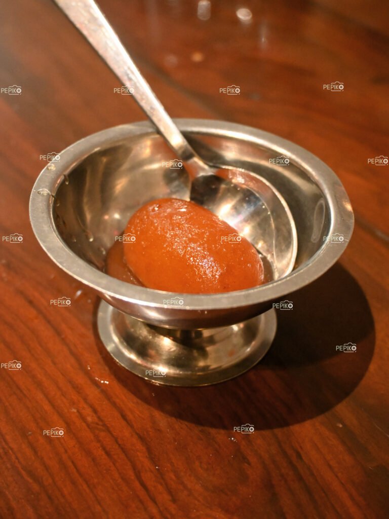 Picture of Gulab jamun an Indian dessert