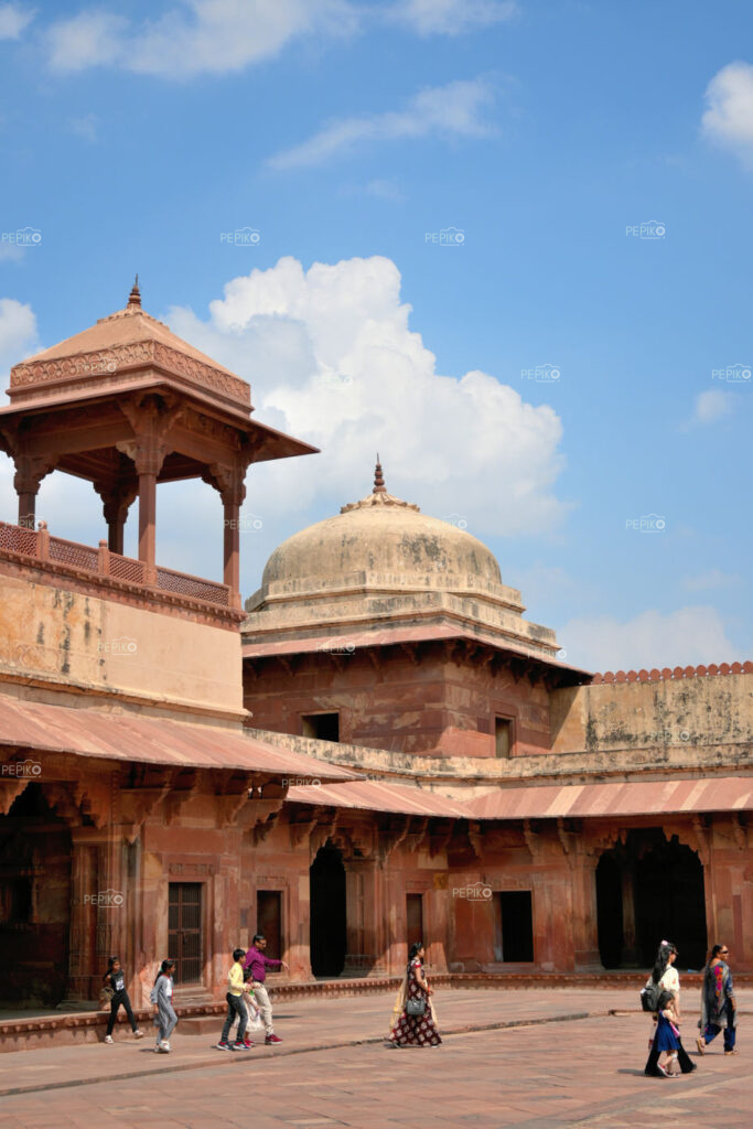 Structures at Fatehpur fort