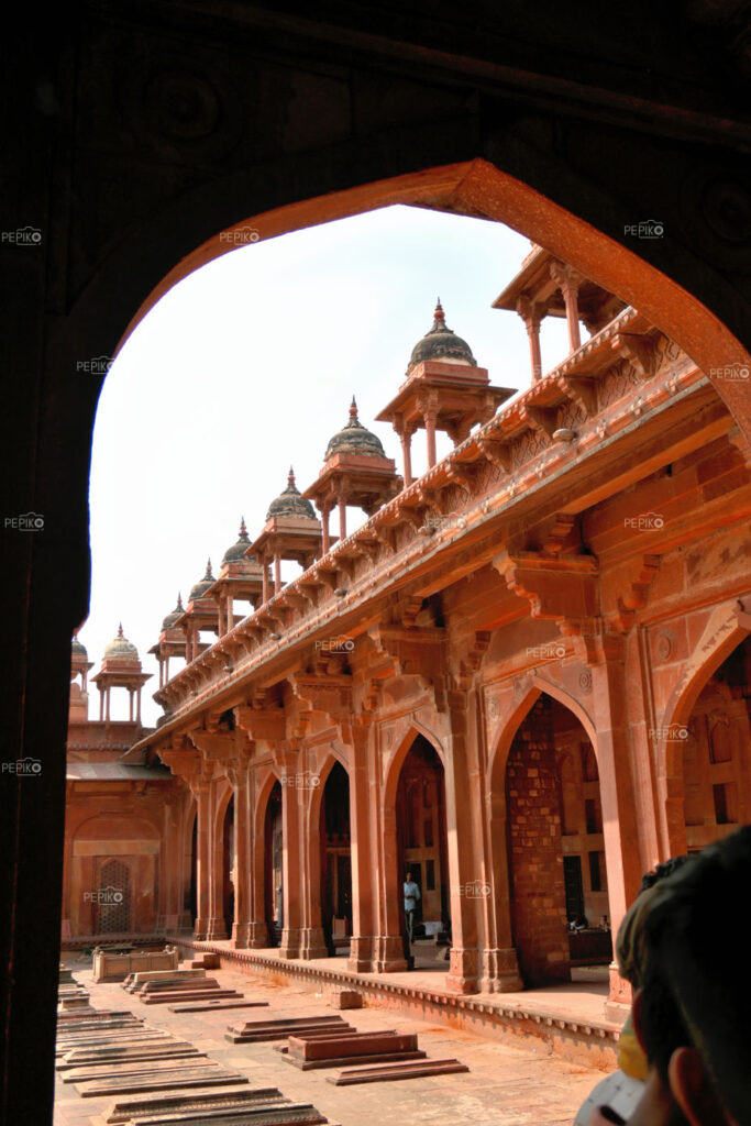 
									Religious place named Fateshpur Sikri in Uttar Pardesh, India